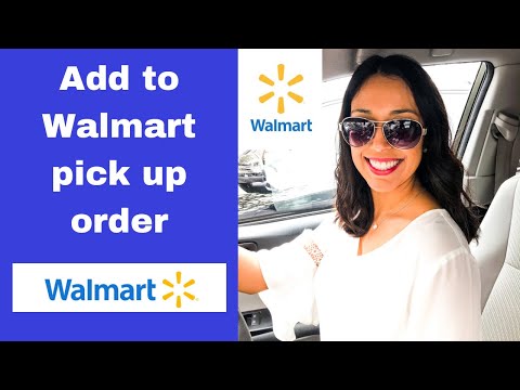Part of a video titled ADD ITEMS TO YOUR WALMART ORDER AFTER IT IS PLACED