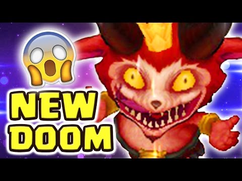 THE CRAZIEST GAME MODE EVER MADE NEW DOOM BOTS | LITTLE DEVIL TEEMO SKIN SPOTLIGHT - Nightblue3