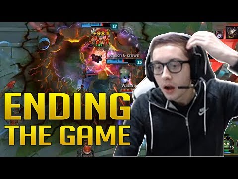 BJERGSEN - Ending The Game - Bjergsen Stream Highlights