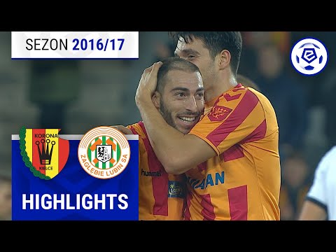 Korona Kielce - Zagłębie Lubin 2:1 | SKRÓT | Ekstraklasa 2016/17 | 16. Kolejka