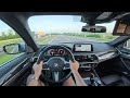 BMW G30 540D 235kW M Sport 2017 4K POV Test Drive On Autobahn
