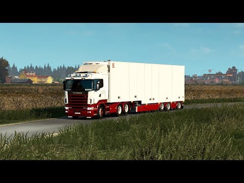 ETS2 1.32 ProMods 2.31 Scania 164L  Sundsvall - Rovaniemi