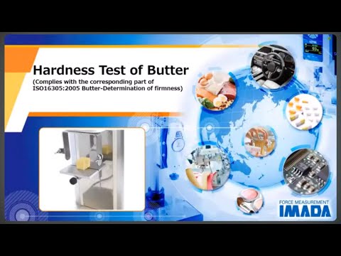 BUTTER FIRMNESS TEST