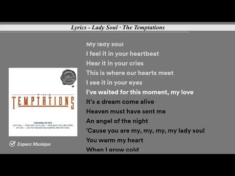 Lyrics    Lady Soul · The Temptations