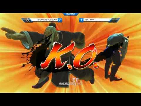 CapcomCupFinals2015 ウル4 WinnersSemiFinal Poongko vs Xian