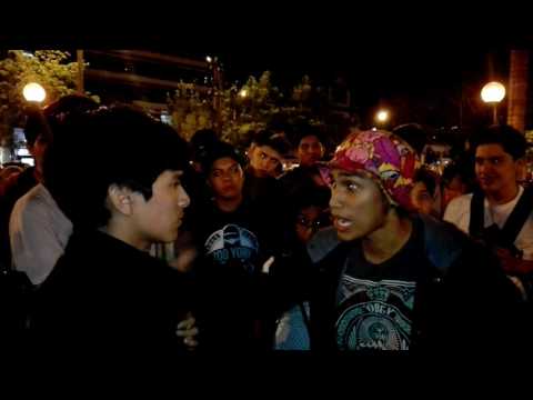 CHANG vs CATACHRIZ - TEMÁTICA - HUMILDAD y EGO - BATALLA DE RAP PARQUE KENNEDY