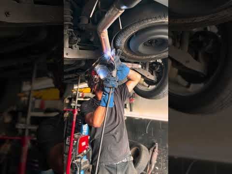 Dodge Journey gets a 2.5” exhaust with an Ultra Quiet Res!!!