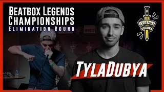 TylaDubya | Beatbox Legends Championship 2019 | Elimination Round