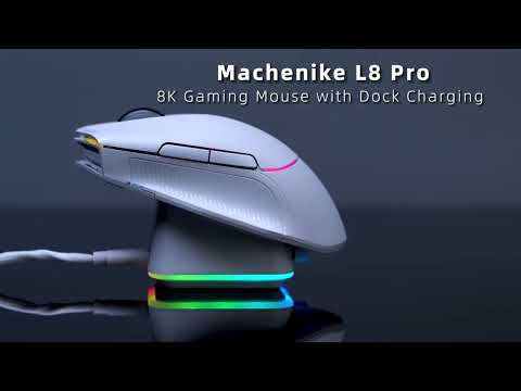 Machenike L8 Pro Tri-Mode Wireless White Machenike L8 Pro Tri-Mode Wireless White
