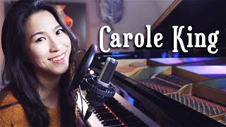 You’ve Got a Friend (Carole King) Piano &amp; Vocal Cover with Lyrics | Bonus Piano Improvisation