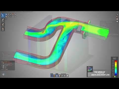 ANSYS Discovery Live. Скорость расчета