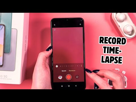 How to Record a Time-lapse on Xiaomi Redmi 10