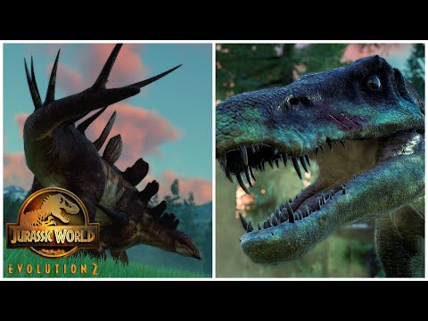 Limbo vs Pierce in BIOSYN VALLEY - Jurassic World Evolution 2 [4K]