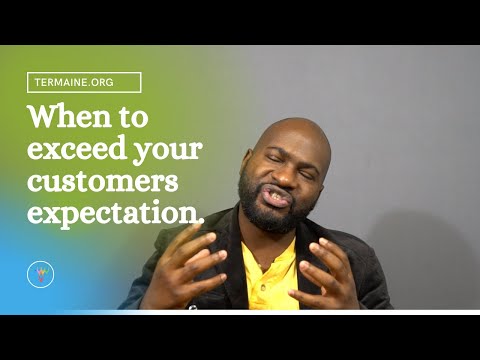 Understanding Customers Expectations  Of Your Industry & Product.