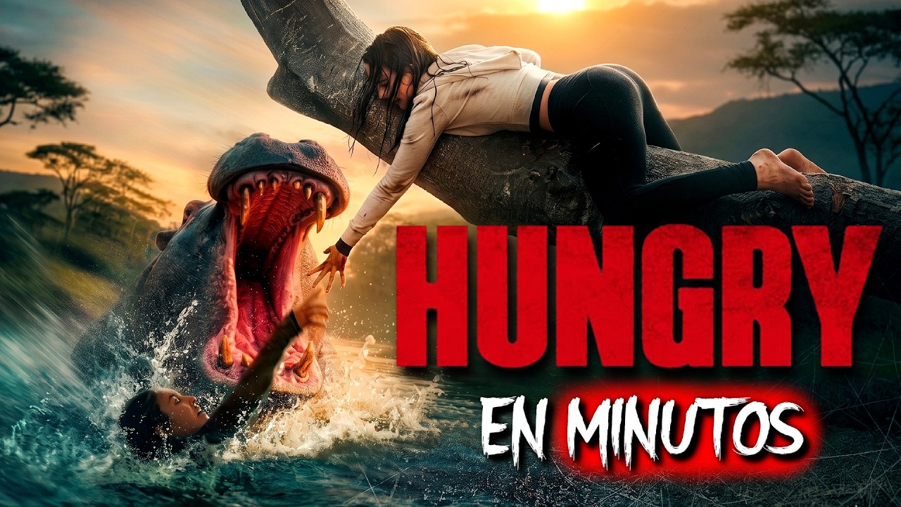 HUNGRY (2026): atrapados con un HIPOPÓTAMO ASESINO | RESUMEN EN MINUTOS