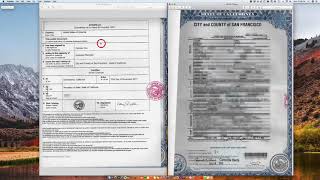 How to Apostille a San Francisco California Marriage Certificate