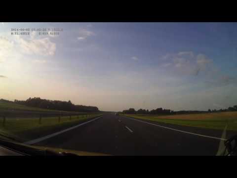 Poland. Motorway A1, Belchatów — Głuchów, 2014, 4x