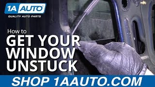How to Get Your Window Unstuck