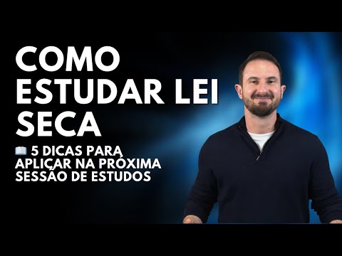 5 Infallible Tips for Studying Dry Law and Passing Public Exams