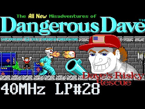 [Longplay] Dangerous Dave's Risky Rescue (1993, PC DOS) 40MHz LP#28 1080p 60FPS