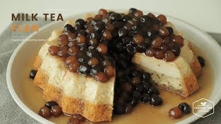 버블 밀크티 플랑 케이크 만들기 : Bubble Milk Tea Flan Cake Custard Pudding Cake:ミルクティーカスタードプリンケーキ | Cooking tree