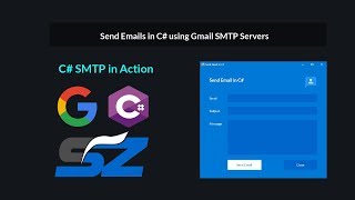 C# SMTP in Action : How to Send Email in C# using Gmail