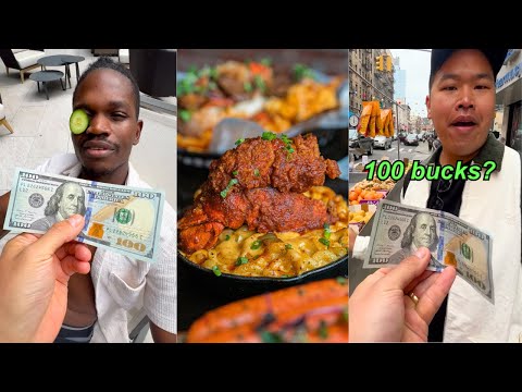 Asking Pro Chefs to Cook $100 Budget Meals! Compilation