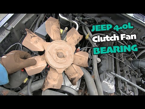 Replace Your Worn Out Clutch Fan Bearing on a Jeep Cherokee XJ