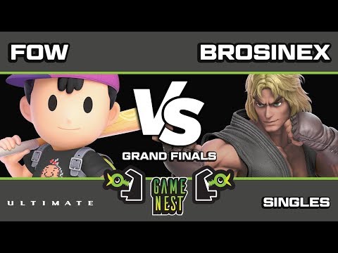 Game Nest Smash it Up: Brosinex (Ken) vs Fow (Ness) - Grand Finals
