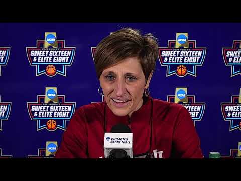 Indiana Elite Eight Postgame Press Conference - 2021 Women's NCAA Tournament