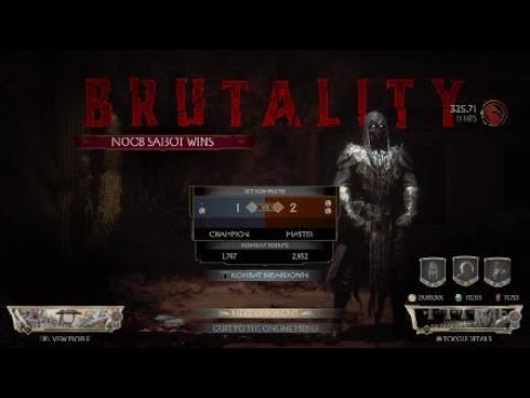 Mortal Kombat 11 Kitana "K Breezy" vs Noob Saibot (Season Of Blood Redo)