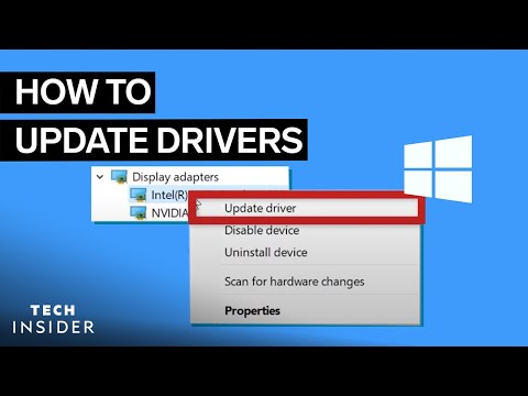 How To Update Drivers For Windows 10