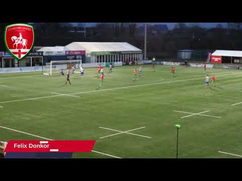 Felix Donkor's Goal Vs Eynesbury Rovers #coventry #nonleague #goal