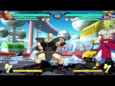 DBFZ HARDEST LINK IN THE GAME? NAPPA COMBO CHALLENGE Harder than tiger knee links?