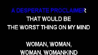 Little Angels   Womankind Karaoke