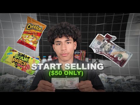 How to Start Selling Snacks at School with only $50 *Anyone Can do it*