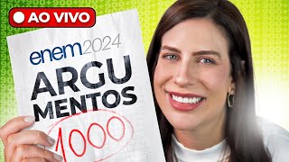 Festival de ARGUMENTOS para sua MELHOR REDAÇÃO | ENEM 2024