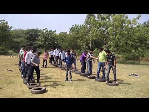 Tyre Walk Team Building Activity