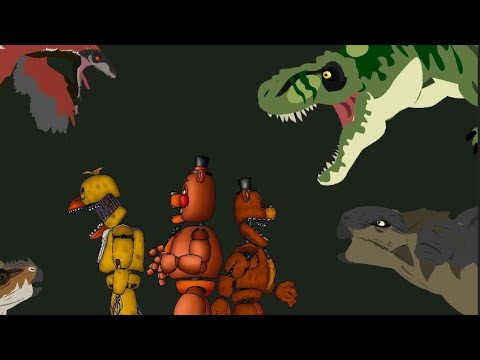 dinosaurs vs fnaf part 1 (dc2)