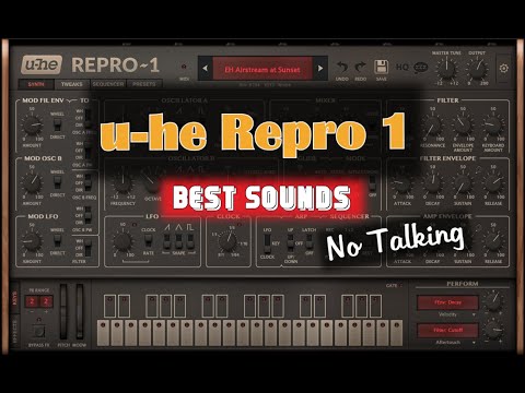 U-He Repro 1 - Best Sounds, Presets [analog, no talking]