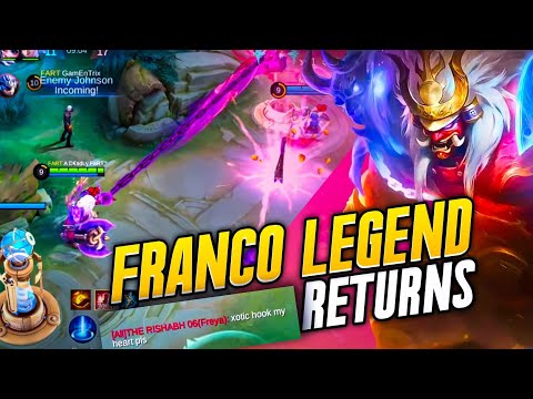Franco Hook Trick for Easy Win! Franco Gameplay | Moba Legends 5v5