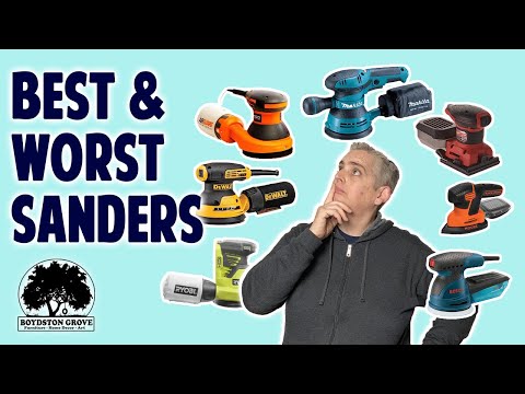 Sander Review - Which Sander is the BEST & Which is the WORSTE For You???