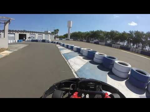 Acidente de Kart em Nova Odessa - kart accident - no brakes
