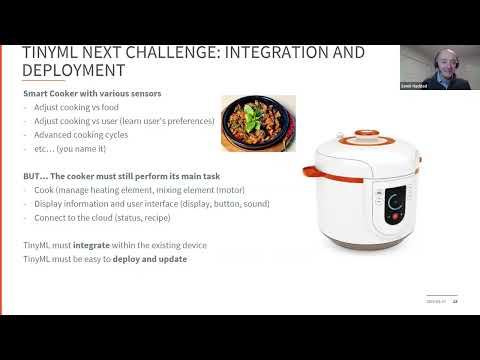 tinyML Talks: Integrate and deploy machine learning at the edge with embedded software containers