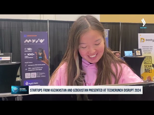 Казакстан менен Өзбекстандын 16 стартабы TechCrunch Disrupt 2024 көргөзмөсүнө коюлду