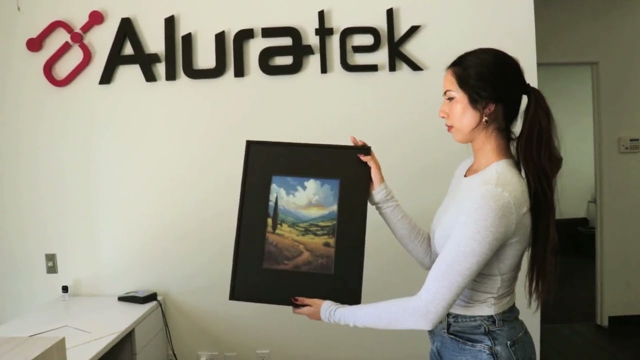How to Change the Matte Board on Your Aluratek ePaper Digital Frame