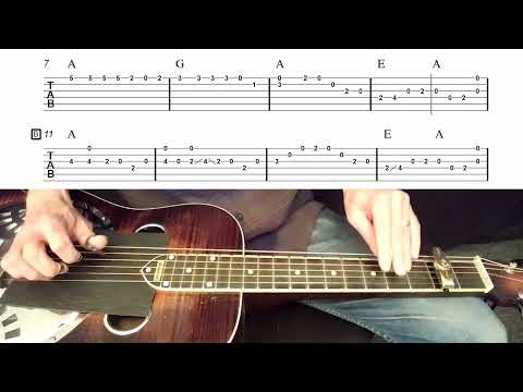 Dobro Lessons with Joe Wilson - Sugarfoot Rag (GBDGBD tuning)