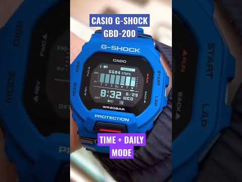 G-Shock GBD-200 Display Modes 4️⃣ Different Options - MIP Display #casio #gbd200 #gshock