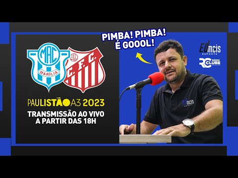 AO VIVO | MARÍLIA 0X1 CAPIVARIANO | 4ª RODADA DA 2ª FASE DO PAULISTA A3 | 08/04/2023