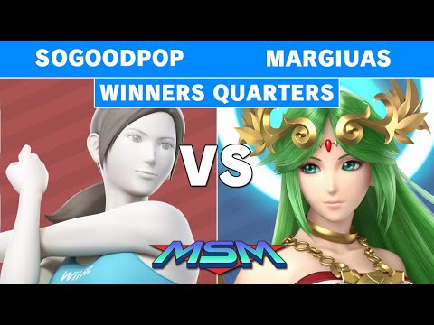 MSM Online 7 - Sogoodpop (Wiifit) Vs Margiuas (Palutena) Winners Quarters - Smash Ultimate
